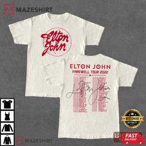 Elton John Farewell Tour 2022 T-Shirt #2