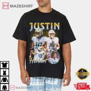 Justin Herbert LA Chargers Football T Shirt 1
