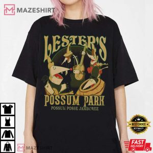 A Goofy Movie Lesters Possum Park T Shirt 2