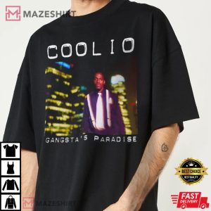 RIP Coolio 1963 2022 With Hit Gangsta’s Paradise T-Shirt