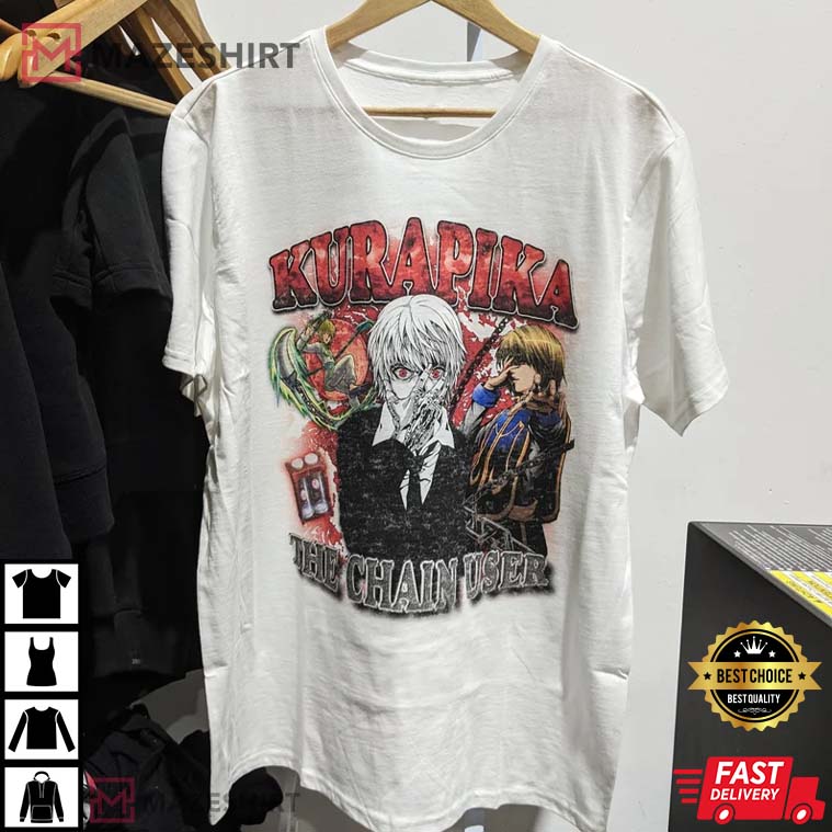 Kurapika The Chain User Hunter X Hunter T-Shirt Kurapika The Chain User Hunter X Hunter T-Shirt
