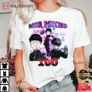 Mob Psycho 100 Anime T Shirt 2