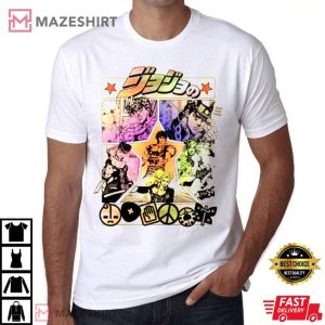 Jojo Bizarre Adventure Shirt, Japan Anime Kawaii Jojo T-Shirt