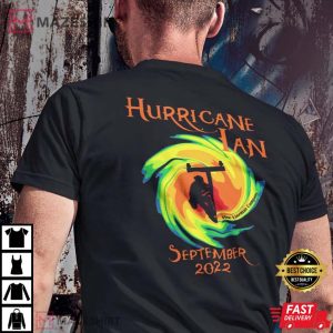 Hurricane Ian 2022 Florida Storm Lineman T Shirt 2