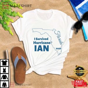 2022 Hurricane Ian Florida I Survived Hurricane Ian T Shirt 3