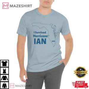 2022 Hurricane Ian Florida I Survived Hurricane Ian T Shirt 4