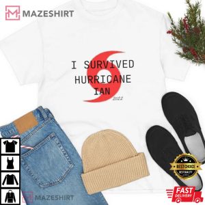 I Survived Hurricane Ian Funny 2022 Hurricane Ian Florida T Copy