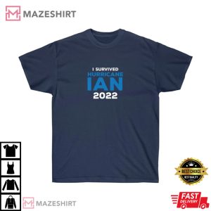 I Survived Hurricane Ian 2022 Hurricane Ian Pray For Florida T Shirt 1 1