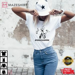 Mahsa Amini Zan Zendegi Azadi Women's Rights T-Shirt