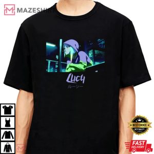 Lucy Anime Cyberpunk Edgerunner Cyberpunk 2077 T Shirt 3 Copy