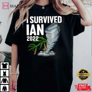 I Survived Hurrican Ian Pray For Florida T Shirt 3 2