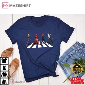 Avengers Captain Marvel Wasp Scarlet Witch Trending T-Shirt