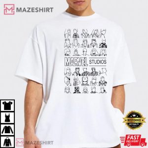 Marvel Studios Marvel All Characters T-Shirt