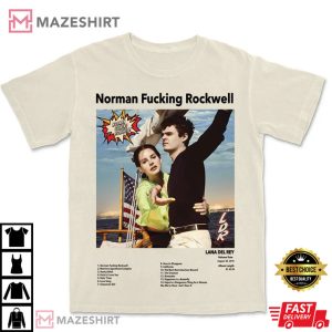 Norman Fucking Rockwell Lana Del Rey Tee