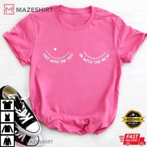Funny Mastectomy Breast Cancer Warrior T-Shirt