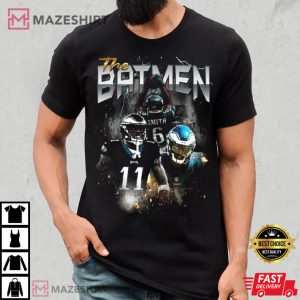 The Eagles Batmen DeVonta Smith 4