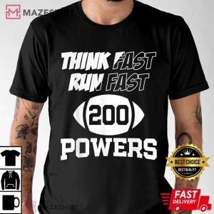 Powers 200 Funny Football T-Shirt