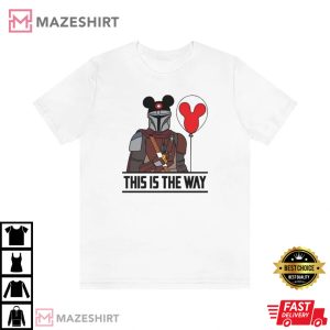 Mandalorian Star Wars This Is The Way T-Shirt