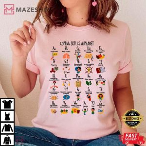 Coping Skills Alphabet T-Shirt