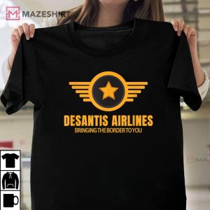 Funny Desantis Airlines Bringing The Border To You
