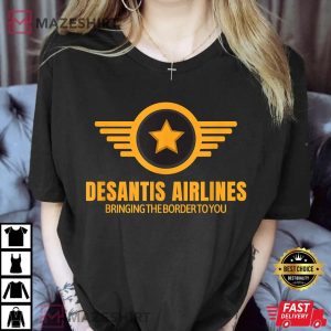Funny Desantis Airlines Bringing The Border To You