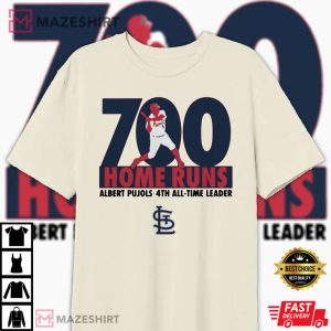 Albert Pujols Home Run Club St Louis Cardinals T Shirt 1