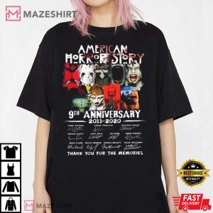 American Horror Story Fans 9th Anniversary 2022 T Shirt 4