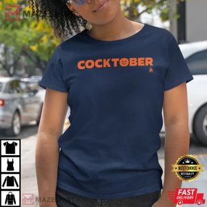 Halloween Cocktober Pumpkin T-Shirt