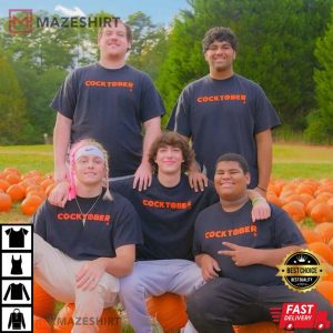 Halloween Cocktober Pumpkin T-Shirt