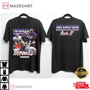 Thurman Thomas Von Miller TT Buffalo Dreams Football Player T-Shirt