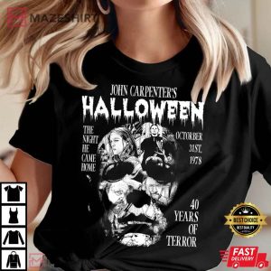 Michael Myers The Night We Came Home Halloween T Shirt 2