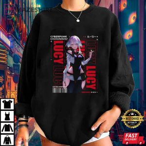 Cyberpunk Edgerunners Lucy Rebecca T Shirt 4