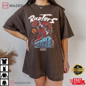 Vintage 90s Toronto Raptors Basketball T Shirt 3