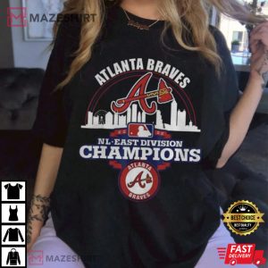 Atlanta Braves NL East Division Champions T-Shirt
