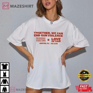 Harry Styles Love On Tour Austin Tx 10.3.22 Concert T-Shirt