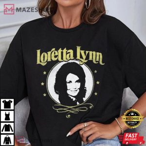 Loretta Lynn RIP Coal Miners Daughter Vintage Tour T Shirt 3