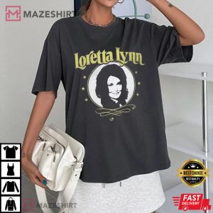 Loretta Lynn RIP Coal Miners Daughter Vintage Tour T Shirt