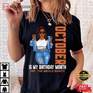 Afro Girl October Is My Birthday Yep The Whole Month 1