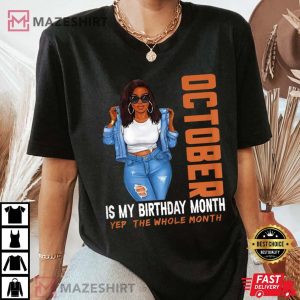 Afro Girl October Is My Birthday Yep The Whole Month 2