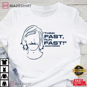 Chad Powers Think Fast Run Fast Eli Manning Penn State Footb 4