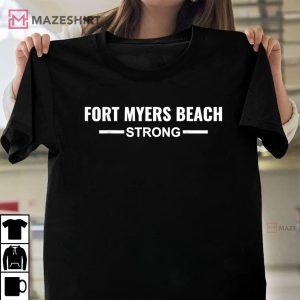 Fort Myers Beach Strong 2022 Hurricane Ian Pray For Florida T Shirt 1