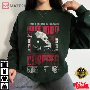 House Of 1000 Corpses Never Wanted Captain Spaulding Scary Movie T Shirt 2