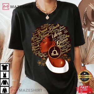 Libra Queen Sweet As Candy Birthday Gift T Shirt 2