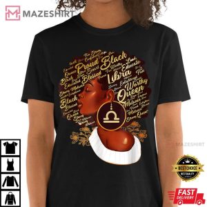 Libra Queen Sweet As Candy Birthday Gift T Shirt 3