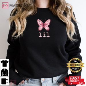 Little Butterfly Sorority Reveal Big Little for Lil Sister T Shirt 1 Copy