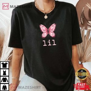 Little Butterfly Sorority Reveal Big Little for Lil Sister T Shirt 3 Copy