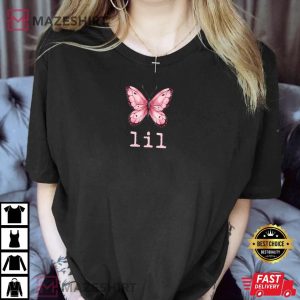 Little Butterfly Sorority Reveal Big Little for Lil Sister T Shirt 4
