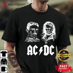 Ac Dc Tesla Edison War Of Currents Ao Den T Shirt 2