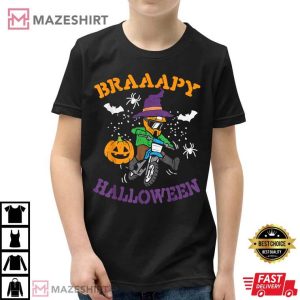 Motocross Braaapy Halloween Costume Dirt Bike T Shirt 4