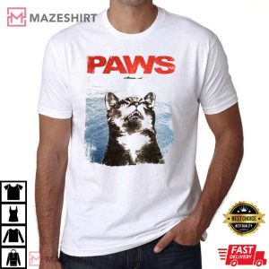 Cat Paws Jaws T Shirt 2